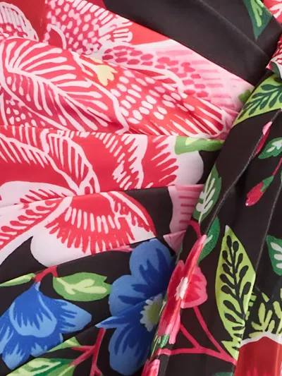 Tadashi Shoji Cii24469l Long Printed Formal Floral Dress