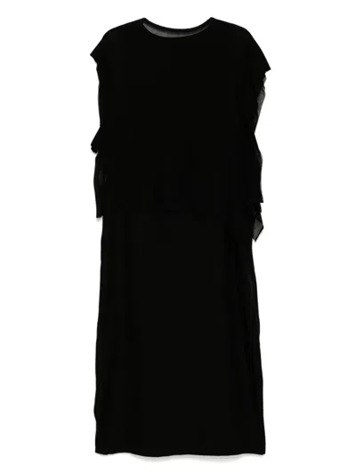 Y's Layered Tulle Dress