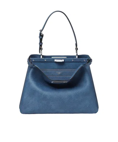 Fendi Women Peekaboo Soft M Cuoio Romano D In Multi