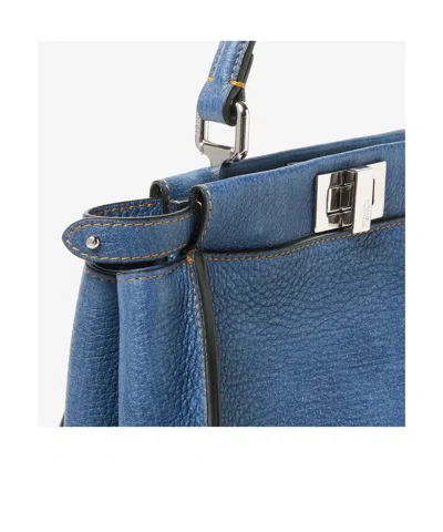 Fendi Women Peekaboo Soft M Cuoio Romano D In Multi