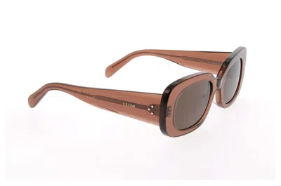 Celine Full Frame Sunglasses In Brown