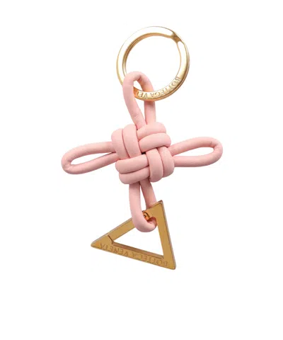 Bottega Veneta Circular Ring With Knot And Triangle