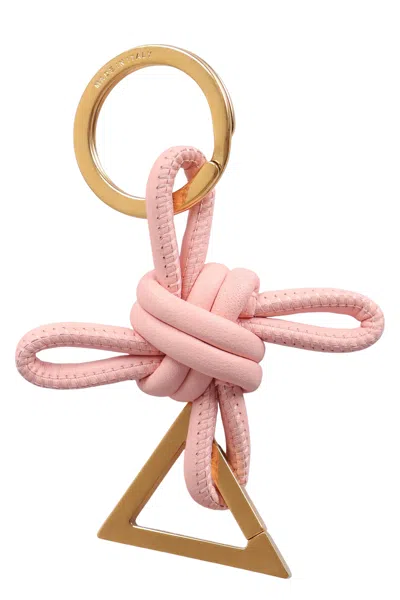 Bottega Veneta Circular Ring With Knot And Triangle