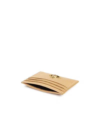 Vivienne Westwood Flat Card Holder In Brown