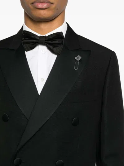 Lardini Double-breasted Wool-blend Suit