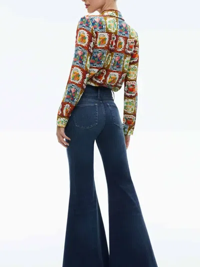 Alice And Olivia Top In Multi