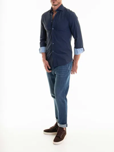 Corneliani Shirt In Blue
