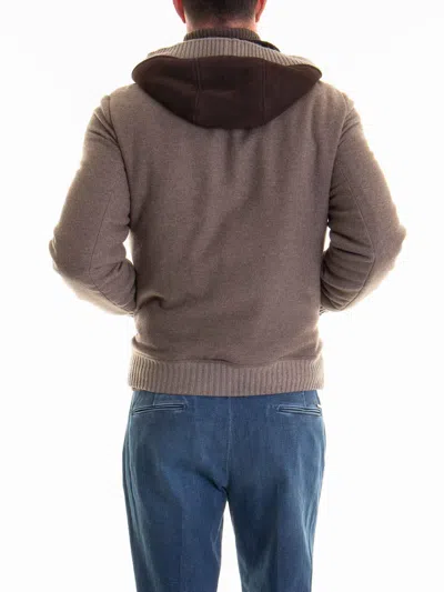 Corneliani Jacket In Brown