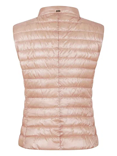 Herno Quilted Sleeveless Lightweight High Collar Jacket