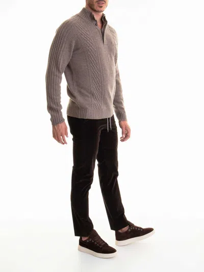 Corneliani Sweater In Brown