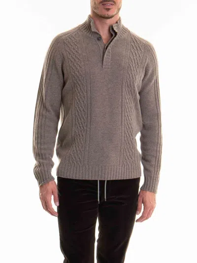 Corneliani Sweater In Brown