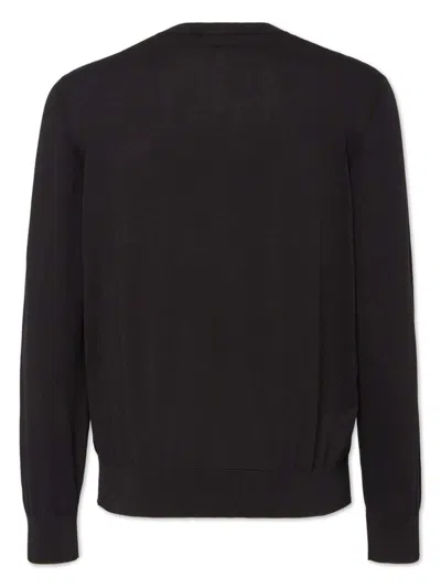 Dsquared2 Timeless Crewneck Sweater With Ribbed Cuffs And Hem