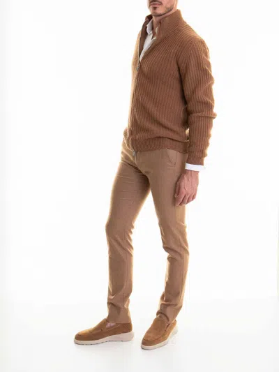 Corneliani Sweater In Brown