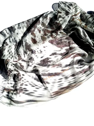 Maria Enrica Nardi Walter Stole In Black