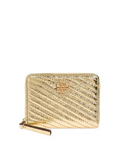 Tory Burch Small Kira Wallet In Gold