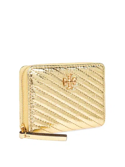 Tory Burch Small Kira Wallet In Gold
