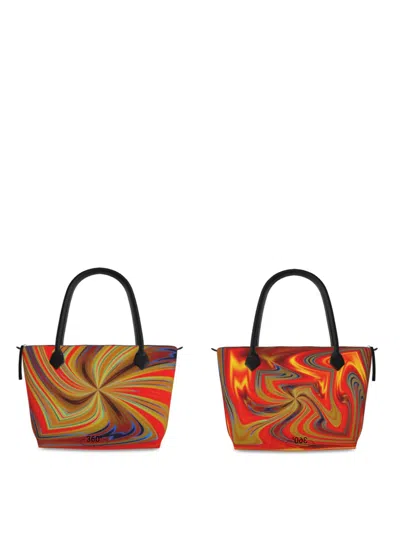 Maria Enrica Nardi Andromaca Tote Bag In Orange