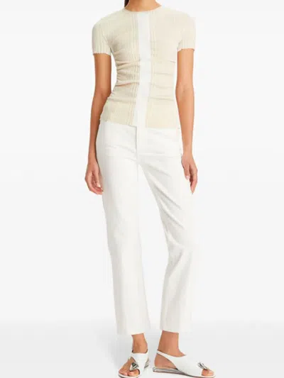 Tory Burch Jeans In White