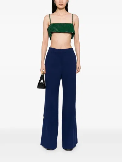 Elie Saab Side Slit Flared Pants
