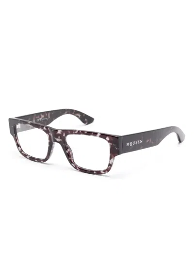 玳瑁纹效果眼镜