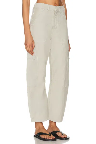 Citizen Of Humanity Citizens Of Humanity Marcelle Low Rise Barrel Cargo Pants In Pashmina