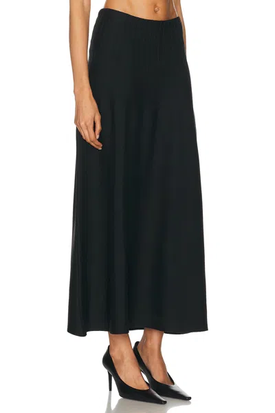 Gabriela Hearst Freddie Wool Blend Knit Midi Skirt