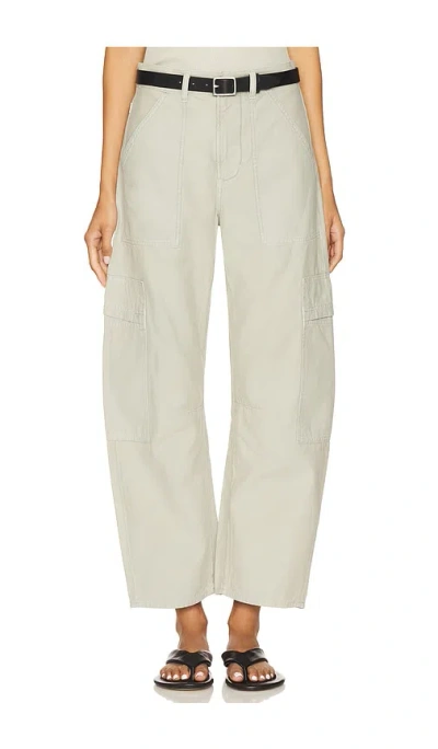 Citizen Of Humanity Citizens Of Humanity Marcelle Low Rise Barrel Cargo Pants In Pashmina
