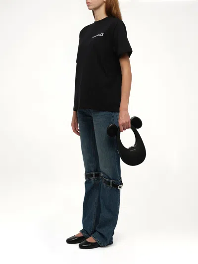 Coperni Mickey Mini Swipe Purse In Black