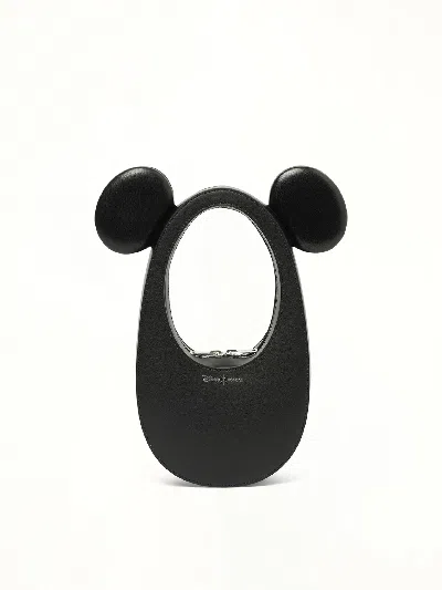Coperni Mickey Mini Swipe Purse In Black