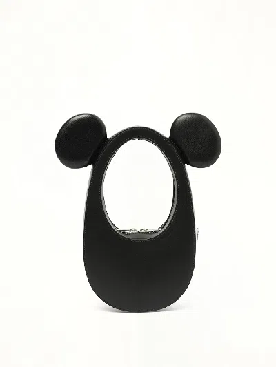 Coperni Mickey Mini Swipe Purse In Black