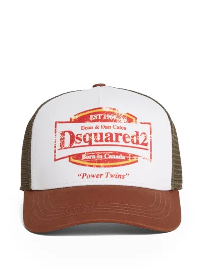 Dsquared2 Cap With Printed Logo