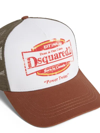 Dsquared2 Cap With Printed Logo