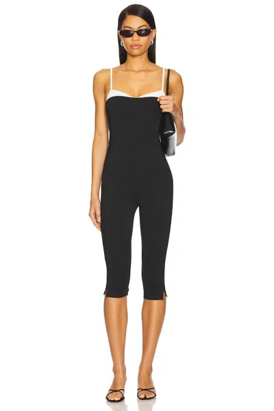 Superdown X Emma Rose Jaquetta Jumpsuit In Black