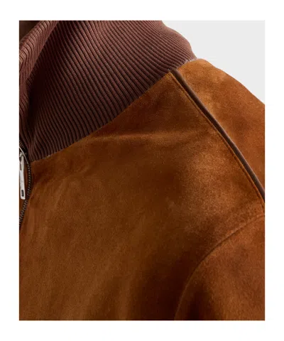 Prada Suede Blouson Jacket