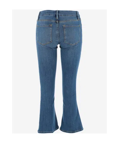 Frame Cotton-blend Cropped Jeans