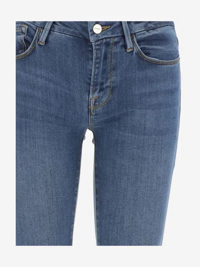 Frame Cotton-blend Cropped Jeans