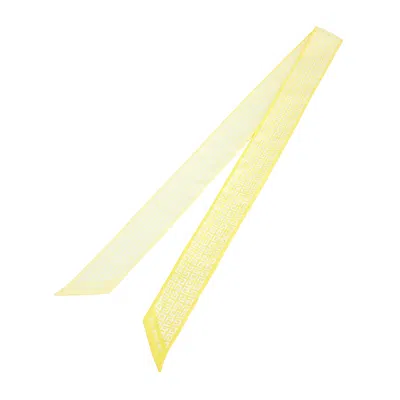 Givenchy Patterned Scarf In Yellow