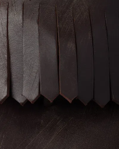 Prada Leather Thong Slippers Buckle Detail