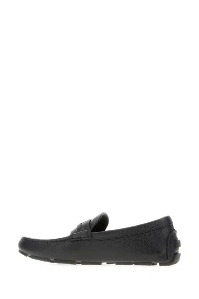 Gucci Men Driver Loafers In Black