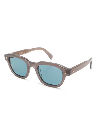 Dunhill Square-frame Sunglasses In Gray