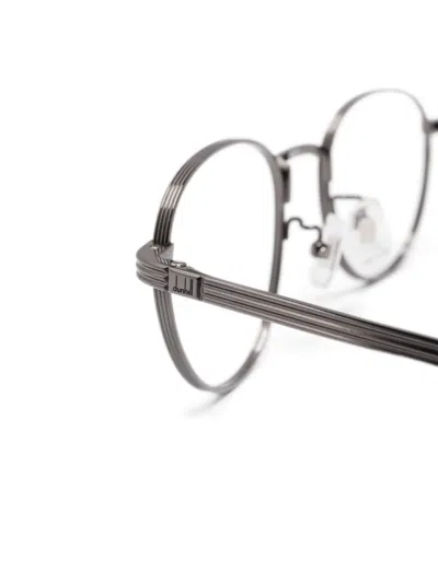 Dunhill Round-frame Glasses In Black