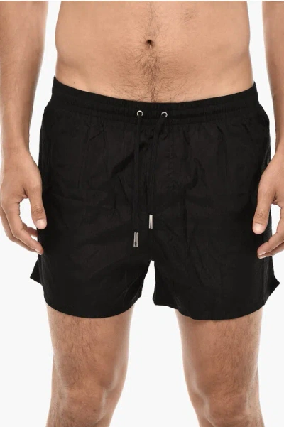 Dsquared2 Rip Stop Check Swim Shorts With Back Logo Grösse 48