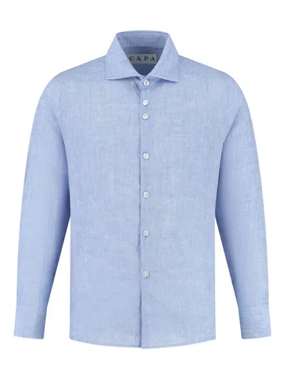 Scapa Button-down Shirt In Blue