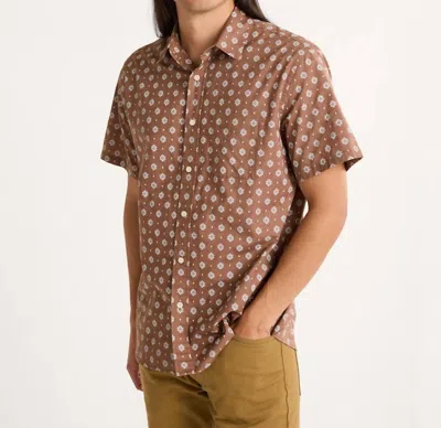 Pendleton Men's Short Sleeve Shoreline Shirt In Brown