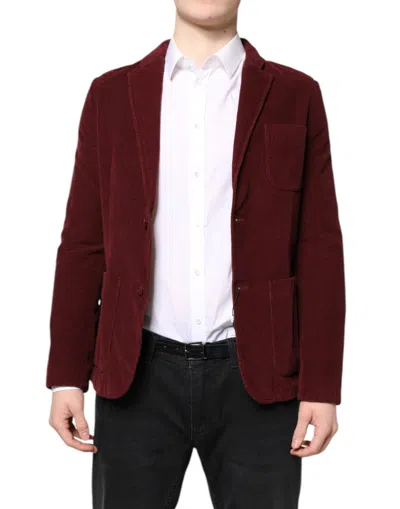 Gf Ferre' Corduroy Regular Fit Men Coat Blazer Men's Jacket