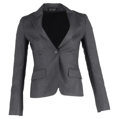 Theory Blazer In Grey Wool