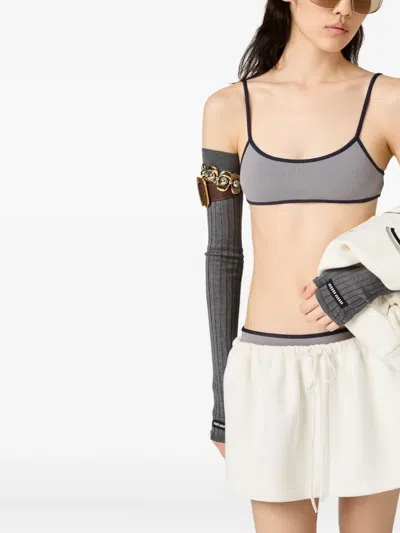 Miu Miu Technical Knit Swimsuit