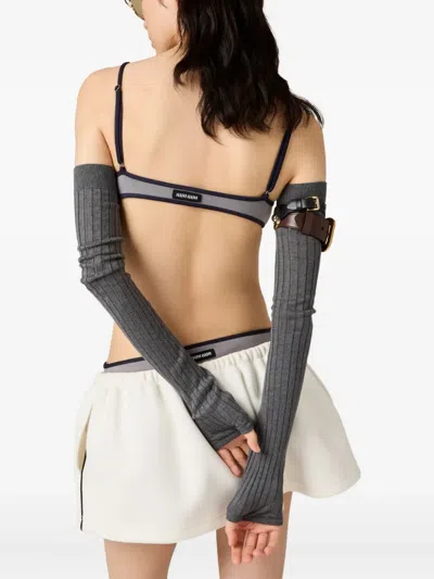 Miu Miu Technical Knit Swimsuit