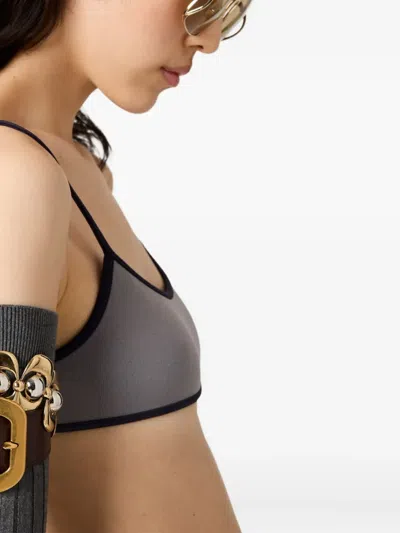 Miu Miu Technical Knit Swimsuit