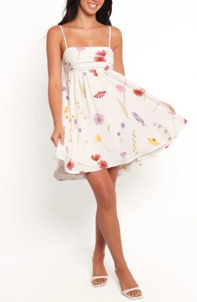 Petal And Pup Petal & Pup Jesse Floral Print Minidress In Multi